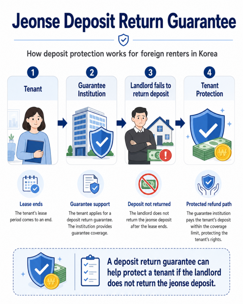 jeonse deposit return guarantee korea