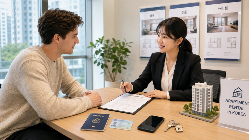 Rent an Apartment in Korea as a Foreigner: Complete 2026 Guide rent apartment korea foreigner guide